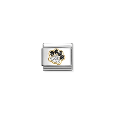Nomination "Glitteres Tappancs" charm (030220-22)