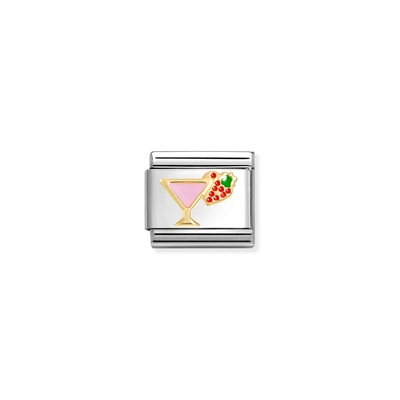 Nomination "Koktél eperrel" charm (030272-88)
