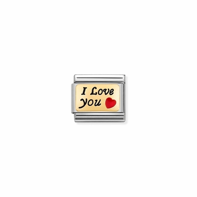Nomination "I Love You" charm (030284-55)