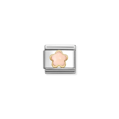 Nomination "Korall virág" charm (030522-10)