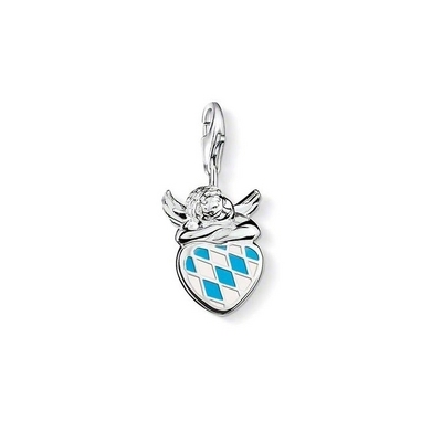 Thomas Sabo szív angyallal charm (0544-007-1)