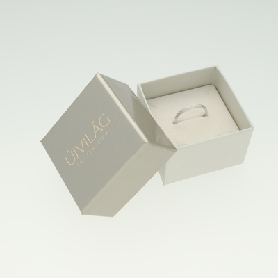 Frank Trautz fehér arany gyűrű 55-ös méret (1-05444-52-0089-55)