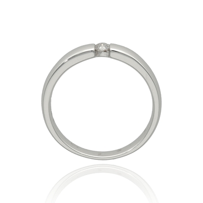 Frank Trautz fehér arany gyűrű 53-as méret (1-06372-52-0008/53)