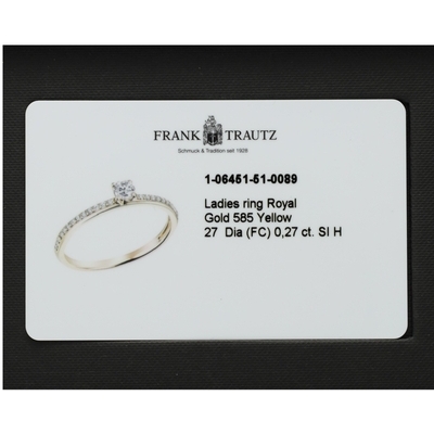 Frank Trautz arany gyűrű 52-es méret (1-06451-51-0089-52)