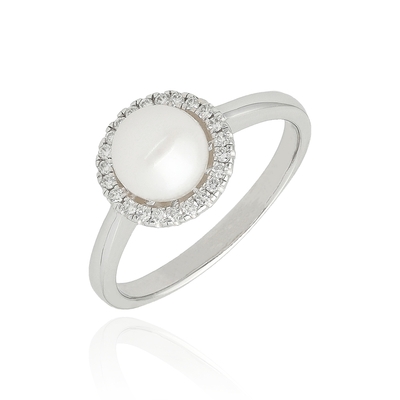 Frank Trautz fehér arany gyűrű 53-as méret (1-06593-52-0398_53)