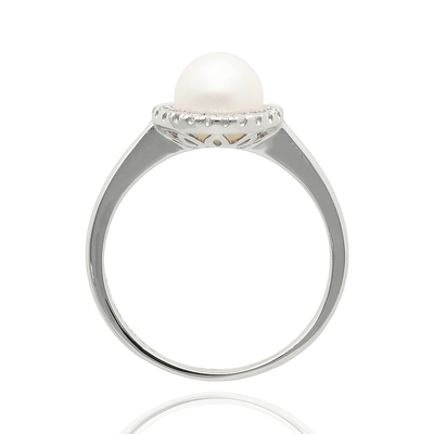 Frank Trautz fehér arany gyűrű 53-as méret (1-06593-52-0398_53)