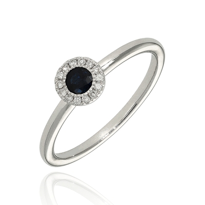 Frank Trautz fehér arany gyűrű 56-os méret (1-07903-52-0793-56)