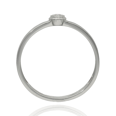 Frank Trautz fehér arany gyűrű 56-os méret (1-08242-52-0089/56)