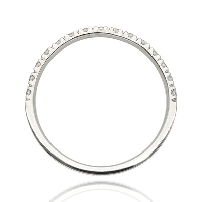 Fehér arany gyűrű 53-as méret (1330F2022CIRK)