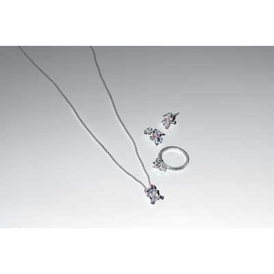 Pandora Disney Stitch és Kő gyűrű 56-os méret (193740C01-56)