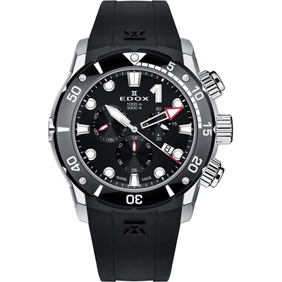 Edox CO-1 Chronograph férfi óra (10242-TIN-NIN) Edox CO-1 Chronograph férfi óra (10242-TIN-NIN)