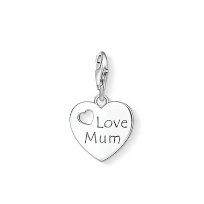 Thomas Sabo "LOVE MUM" charm (1055-001-12)