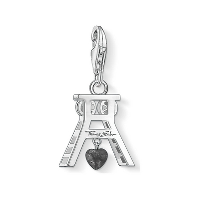 Thomas Sabo szén tárna torony charm (1162-007-11)