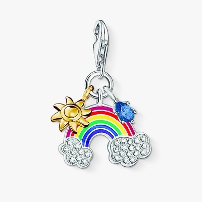 Thomas Sabo szivárvány charm (1278-776-7)