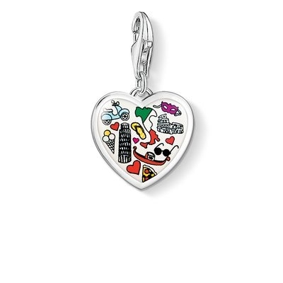 Thomas Sabo Szeretlek Olaszország charm (1411-603-7)