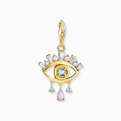 Thomas Sabo arany szem charm (1926-971-7)