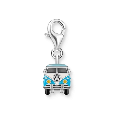 Thomas Sabo Charm Club Volkswagen kék hippi busz charm (2210-664-7)