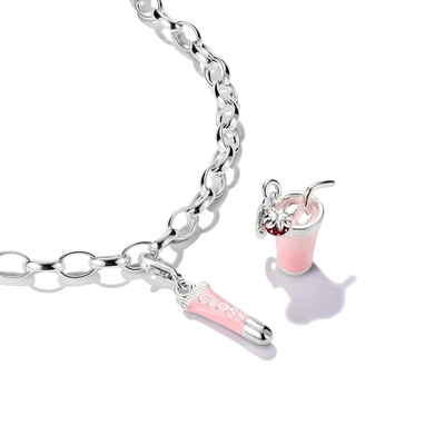 Thomas Sabo Charm Club Rózsaszín Matcha charm (2239-007-9)
