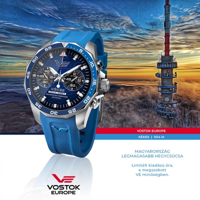 Vostok Europe N1 Rocket KÉKES Limited Edition férfi óra (225A463-F)