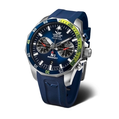 Vostok Europe N1 Rocket Chrono Line férfi óra (225A708-SBLU)