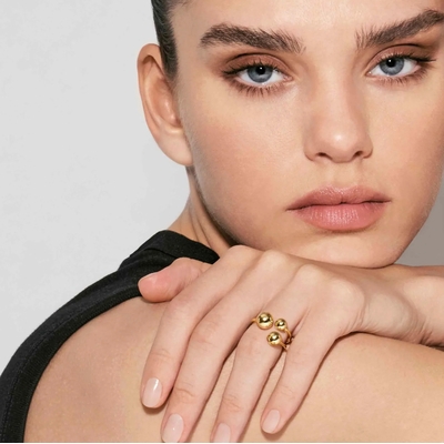 Nomination ezüst gyűrű 55-58-as méret között (242201-012-006)