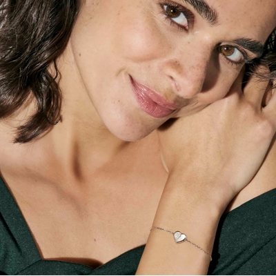 Nomination Petit Sparkle ezüst női karkötő 19 cm (242300-004)