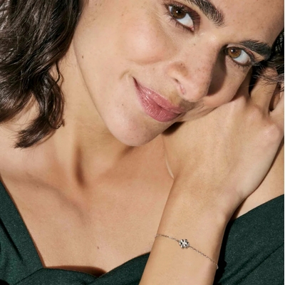 Nomination Petit Sparkle ezüst karkötő 19 cm (242300-010)