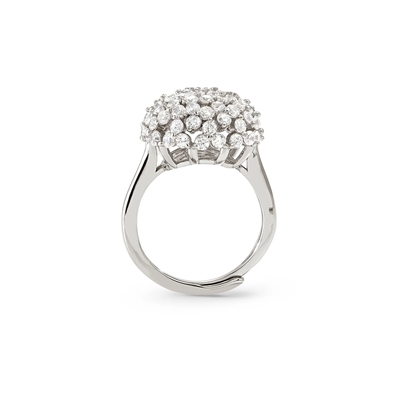 Nomination Life Bouquet ezüst gyűrű 51-57-es méret (242502-010)