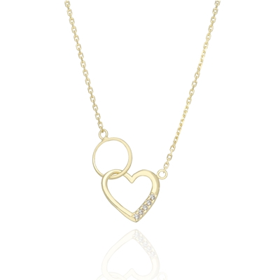 Arany szív nyaklánc (249-08952-BIS-CL)