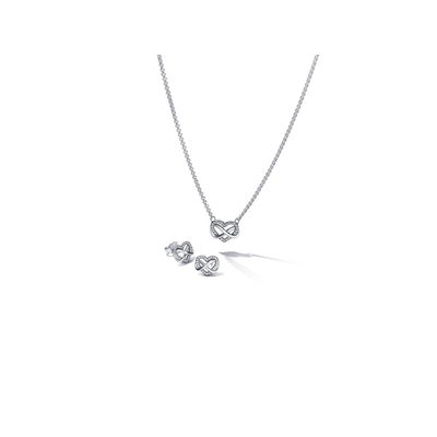 Pandora végtelen szeretet fülbevaló (292667C01)