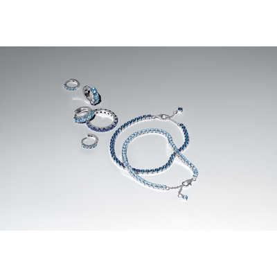 Pandora világoskék Huggie fülbevaló (293849C01)