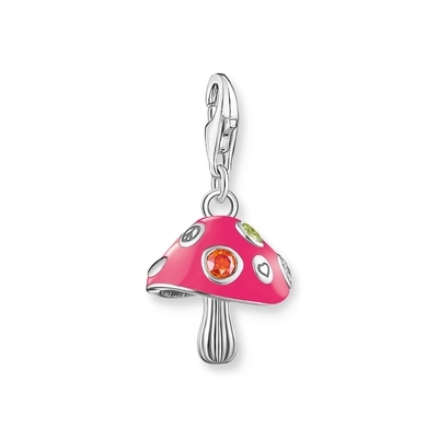 Thomas Sabo Charm Club színes légyölő galóca charm (2211-845-7)