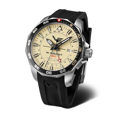Vostok Europe N1 Rocket Automatic GMT férfi óra (225A713-SBLK)