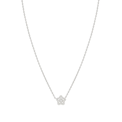 Nomination ezüst virág nyaklánc 44 cm (242009-010)