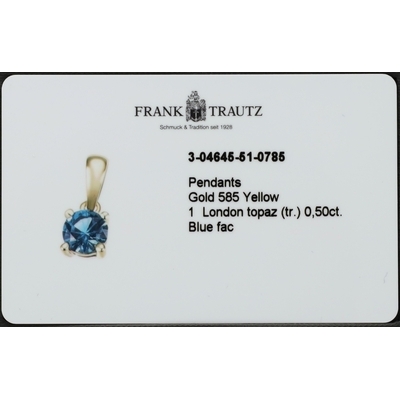 Frank Trautz arany medál (3-04645-51-0785)