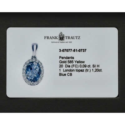 Frank Trautz arany medál (3-07077-51-0737)