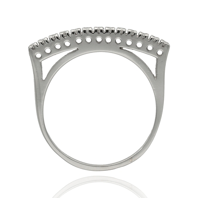 Fehér arany gyűrű (302015)