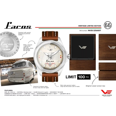 Vostok Europe Space Race Faros Heritage Limited Edition Automatic férfi óra (325AS07-L)