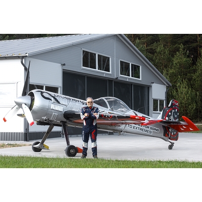 Vostok Europe Space Race Unlimited Aerobatics World Champion pilot Jurgis Kairys férfi óra (326C794-B)