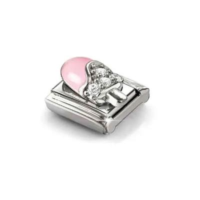 Nomination "Rózsaszín jégkrém " charm (330328-20)