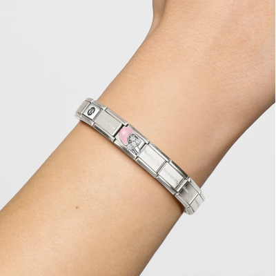 Nomination "Rózsaszín jégkrém " charm (330328-20)