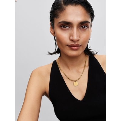 Pandora gravírozható négyzet medál cirkóniával (364009C01)