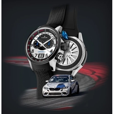 Edox Chronorally BMW M Motorsport Limited Edition férfi óra (38001-TINNBU-BN)