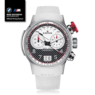 Edox Chronorally BMW Motorsport Limited Edition Titanium férfi óra (38003-TINR-CANBR)