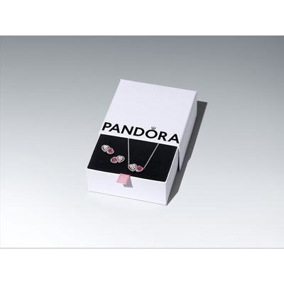 Pandora Glória szívek medálos nyaklánc 45 cm (393632C01-45)