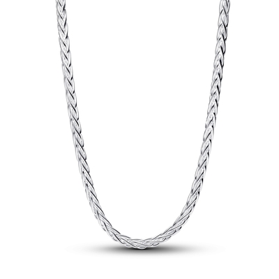 Pandora Pavé-zárós rókafarok lánc nyaklánc (394463C01-45)