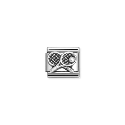 Nomination "Teniszütő és labda" charm (330101-68)
