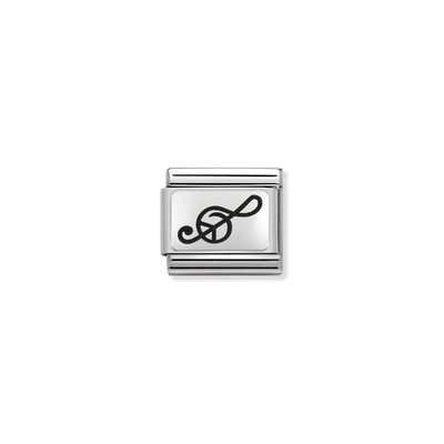Nomination "Violinkulcs" charm (330109-04)