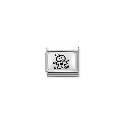 Nomination "Kisfiú" charm (330109-50)