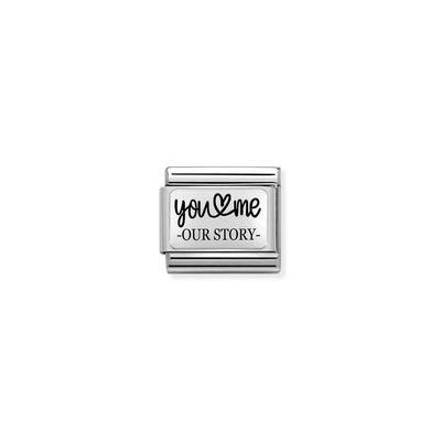Nomination "A mi történetünk" charm (330111-31)